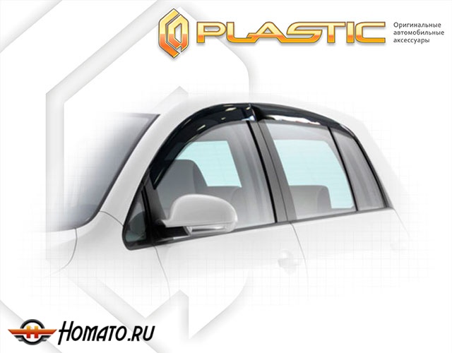 Дефлекторы ветровики Volkswagen Golf Plus 2009-2014