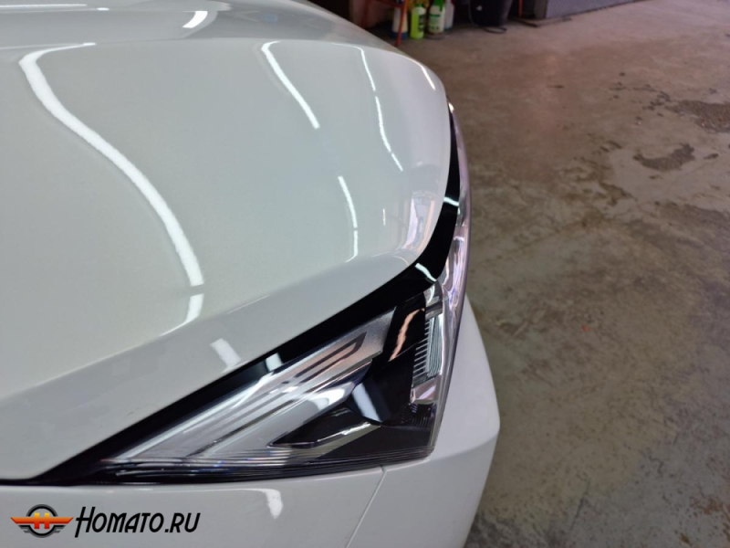 Накладки на фары для FAW Bestune T77 | 2 штуки, декор