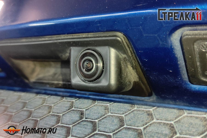 Защита задней камеры VOLKSWAGEN TOUAREG 2 2014-2018 рестайл