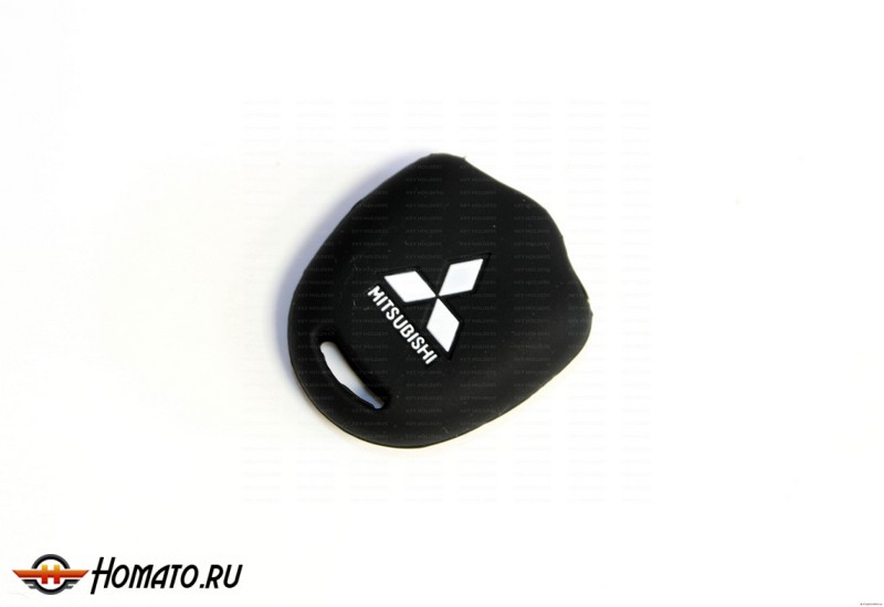 Силиконовый чехол на стандартный ключ Mitsubishi | 2 кнопки