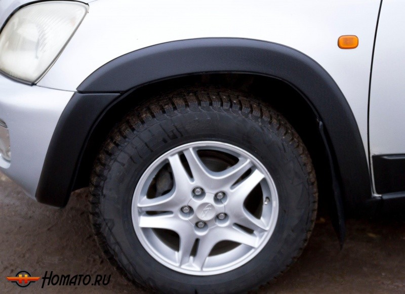 Расширители колёсных арок (вынос 10 мм) для Chery Tiggo (Т11) 2005-2012 | глянец (под покраску)