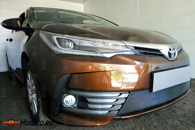 Защита радиатора для Toyota Corolla (2015+) рестайл | Стандарт