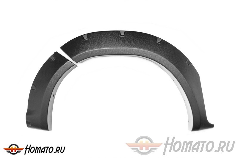 Расширители колёсных арок с выносом 50 мм для Toyota Hilux 2015+ | глянец (под покраску)