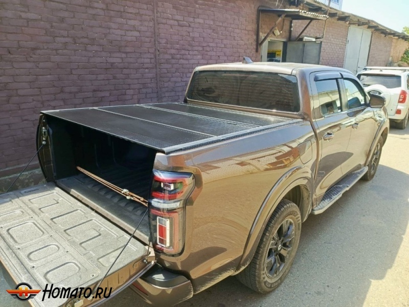 Крышка кузова Changan Hunter Plus 2023+ | 4 секции, алюминий