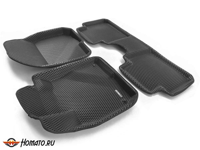 3D EVA коврики Хонда Срв 5 2017+ | с бортами