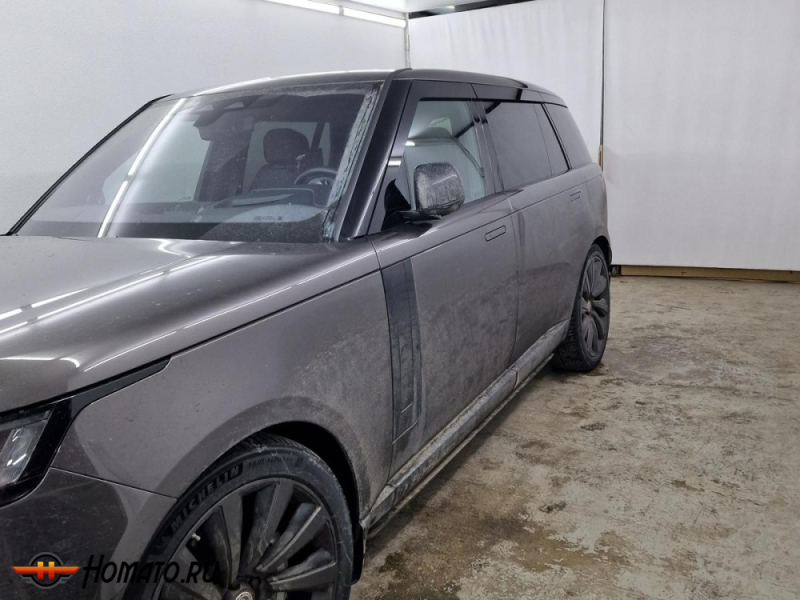 Дефлекторы Range Rover 5 2022+ (L460) LONG | из 6 частей, премиум, плоские, 2D