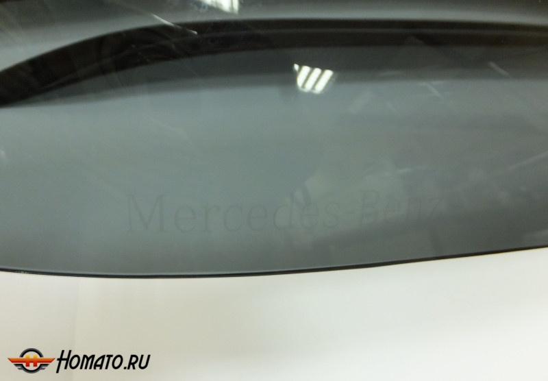 Дефлекторы окон для Mercedes GLA (X156) 2013+ | с логотипом