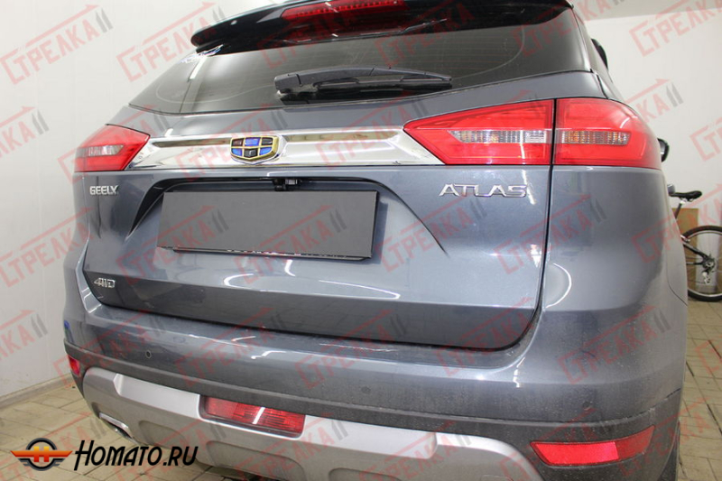 Защита задней камеры GEELY Atlas 2018+