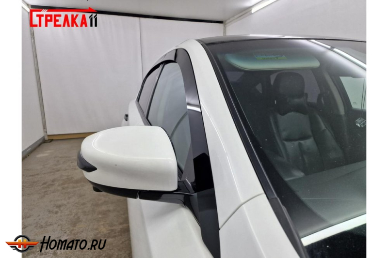 Дефлекторы Nissan Teana 3 (L33) 2013+ | из 6 частей, премиум, плоские, 2D