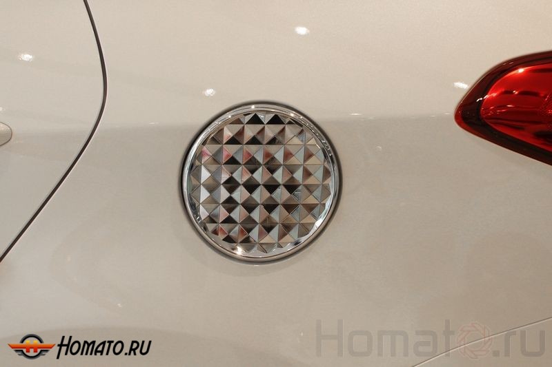 Хром накладка лючка бензобака для KIA Cerato 2012- sedan «K3»