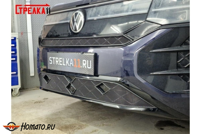 Защита радиатора для Volkswagen Teramont PRO 2025+ | Стандарт
