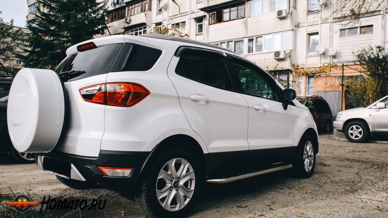 Пороги подножки Ford EcoSport | алюминиевые или нержавеющие