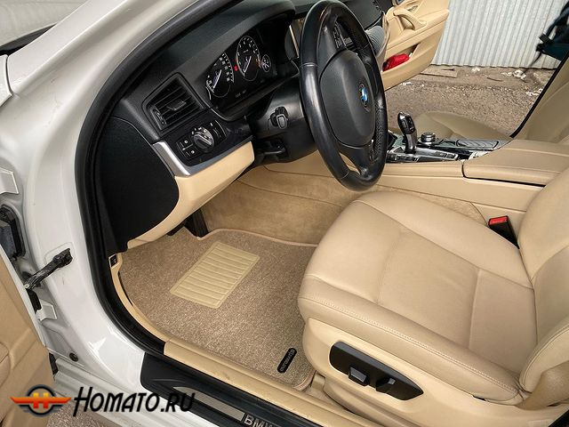 3D коврики для Audi Q7 (4L) 2005-2016 | BUSINESS: 4 слоя