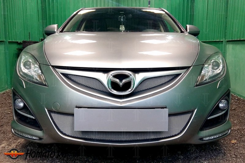 Защита радиатора для Mazda 6 GH (2010-2012) рестайл | Стандарт