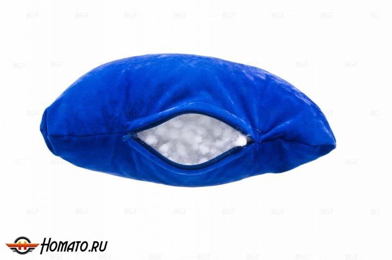 Подушка в салон автомобиля "Hyundai", Цвет: Синий