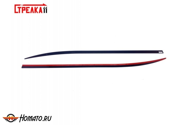 Премиум водостоки дефлекторы лобового стекла Митсубиси Л200 4 2007-2015