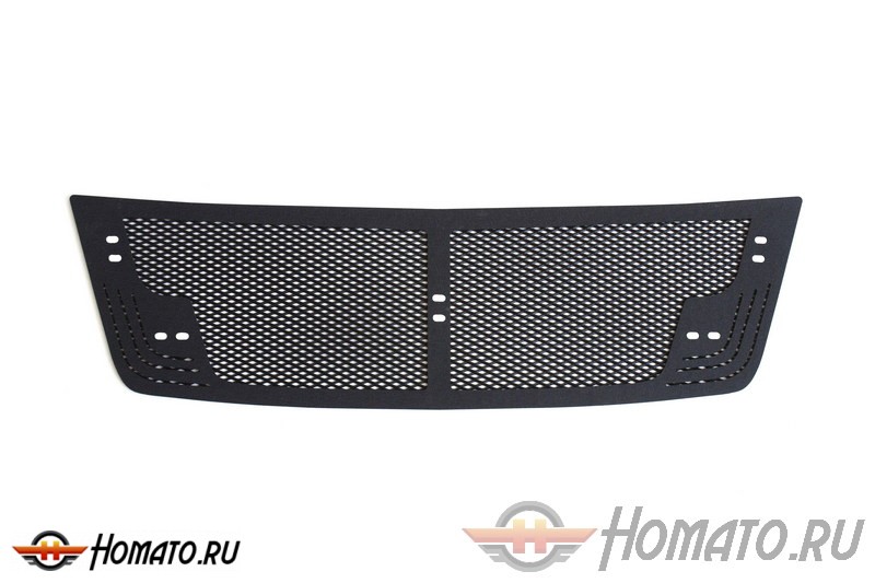 Защитная сетка решетки переднего бампера Great Wall Hover H3 2010-2013 | шагрень