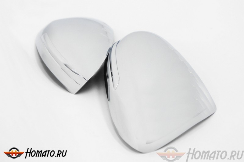Хром накладки зеркал без повторителей поворота для Kia Optima K5 2010-2015