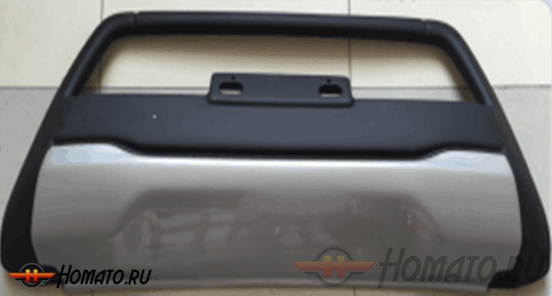 Накладка на передний бампер для Toyota Hilux 2015+
