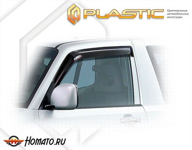 Дефлекторы ветровики Mitsubishi Pajero 3 (3D) 2002-2006 (V-63,65,68)