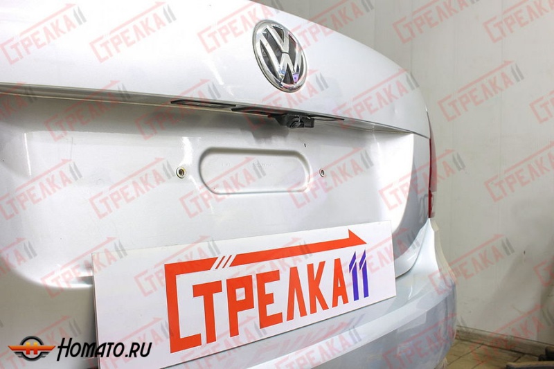 Защита задней камеры VOLKSWAGEN POLO седан 2015-2020 рестайлинг