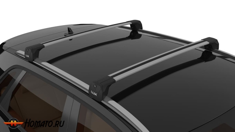 LUX SCOUT 2 для Lexus LX 3 2015-2021 | Багажник на штатные интегрированные рейлинги | 130 см