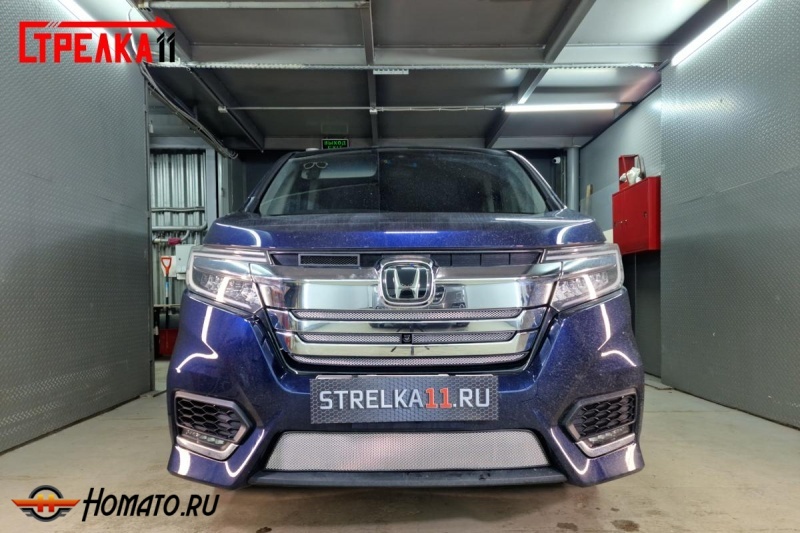 Защита радиатора для Honda Stepwgn 5 2017-2021 рестайлинг | Стандарт