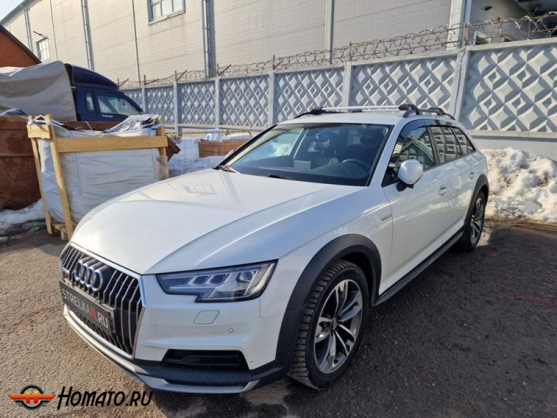 Дефлекторы Ауди А4 Б9 2015+ универсал / Allroad | из 6 частей, премиум, плоские, 2D