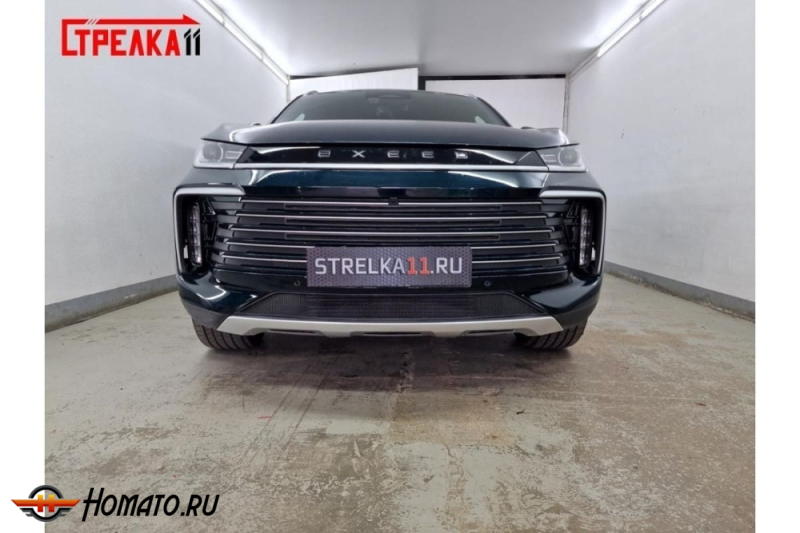 Защита радиатора для Exeed TXL 2024+ рестайл | Стандарт