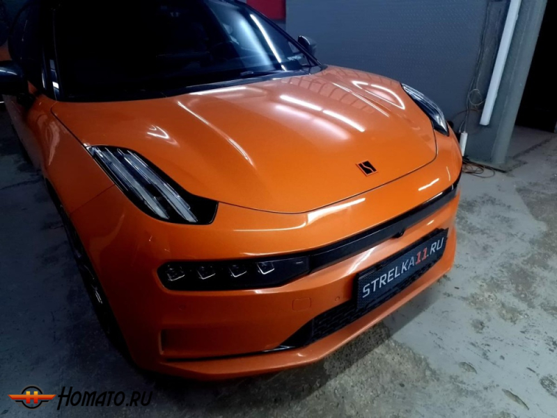 Накладки на передний логотип для Zeekr 001 | декор