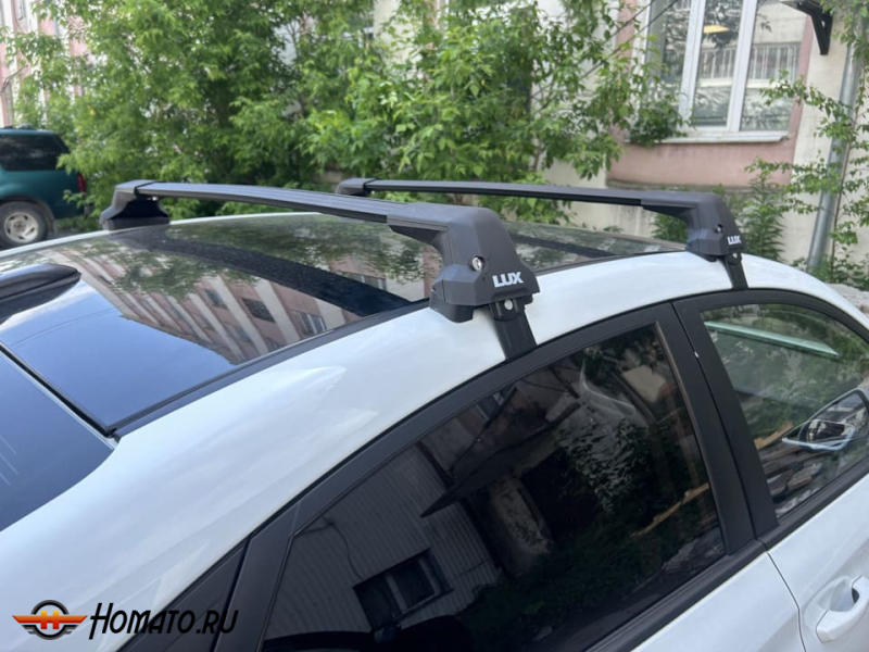 Багажник на крышу Nissan Sunny B14/B15 и Nissan Bluebird Sylphy G10 | за дверной проем | LUX СITY