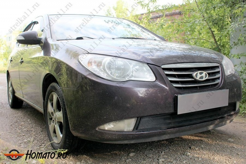 Защита радиатора для Hyundai Elantra 4 HD 2006-2010 | Стандарт