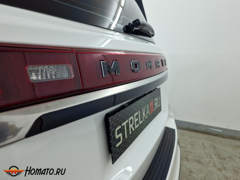 Накладка на крышку багажника для Киа Мохав 2020+ | 1 штука, декор