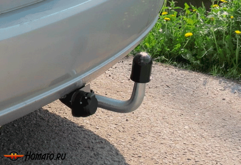 Фаркоп Volkswagen Polo Седан 2010-2015 | шар A - оцинкованный, нагрузка 75/1000 | MOTODOR | 92702-A