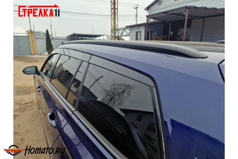 Дефлекторы Volkswagen Passat B8 универсал 2015-2023 | премиум, плоские, 2D