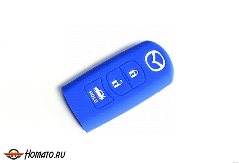 Силиконовый чехол на смарт-ключ Mazda | 3 кнопки