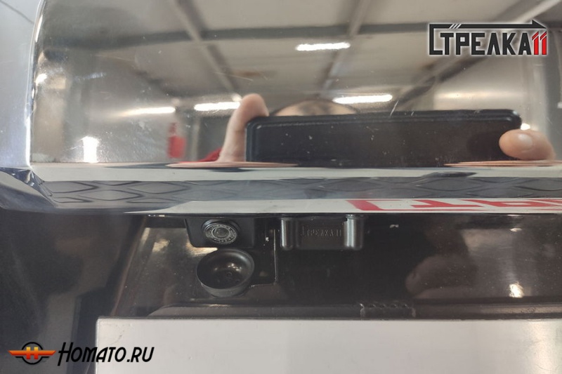 Защита задней камеры NISSAN PATHFINDER 3 2009-2014 (рестайлинг)