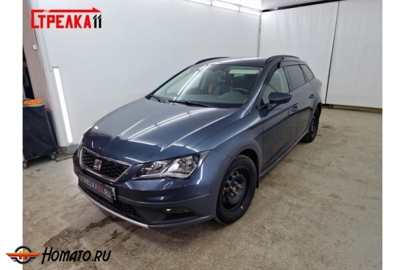 Дефлекторы Seat Leon 3 универсал 2012-2018 | премиум, плоские, 2D