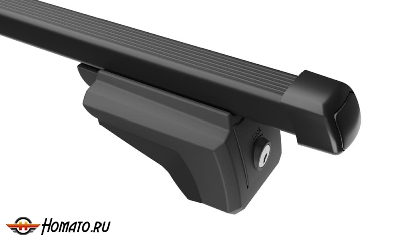 LUX ТРЭК-1 | Багажник на классические рейлинги | 130 см