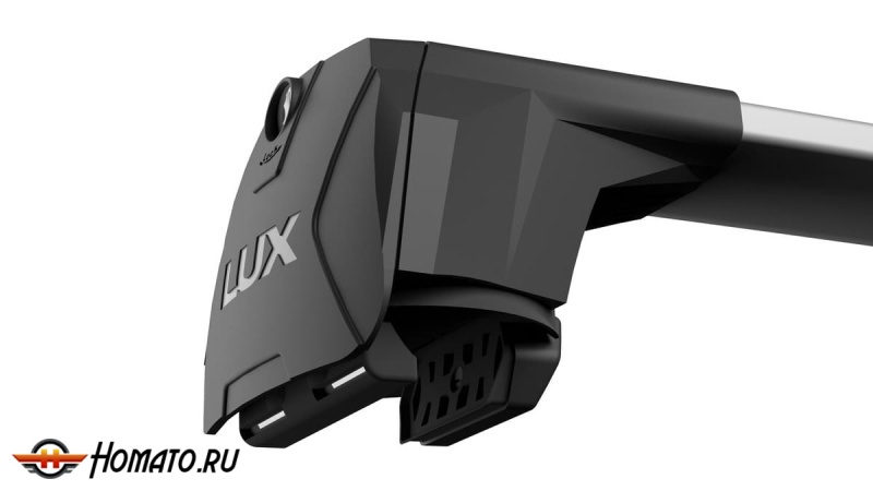LUX SCOUT 2 для Lexus LX 3 2015-2021 | Багажник на штатные интегрированные рейлинги | 130 см
