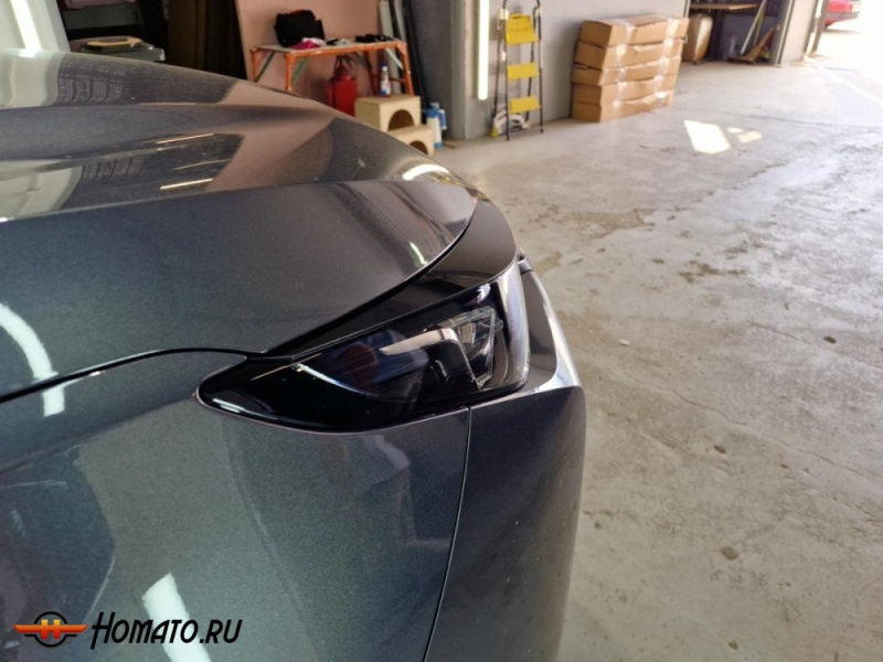 Накладки на фары для Changan Uni S | 2 штуки, декор