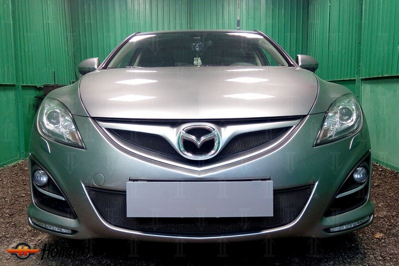Защита радиатора для Mazda 6 GH (2010-2012) рестайл | Стандарт