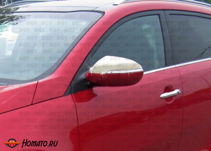 Накладки на зеркала для Kia Sportage III «2010-»