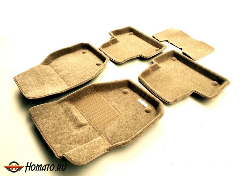 3D коврики для Volvo S60 2010+ | BUSINESS: 4 слоя