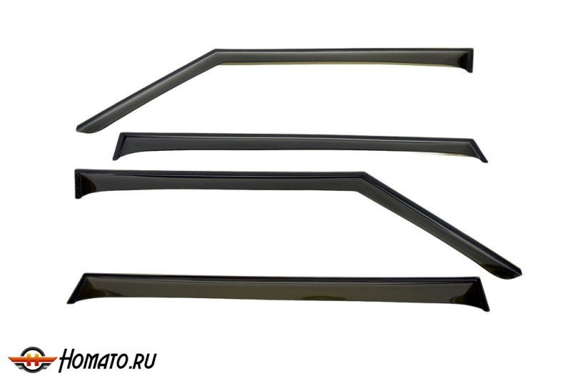 Дефлекторы на окна KIA SOUL II (2013+) хэтчбек 5дв.