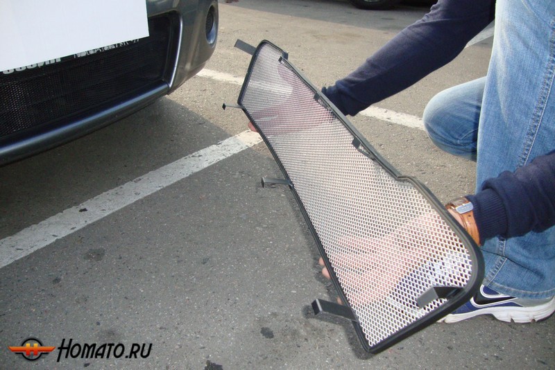 Защита радиатора для Nissan Note (2009-2014) рестайл | Стандарт