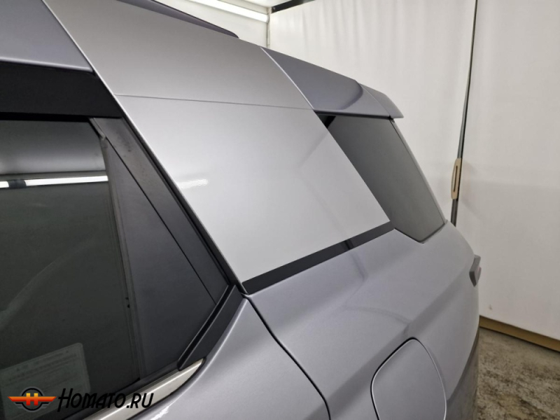 Накладки на задние стойки для KGM Torres | 2 штуки, декор