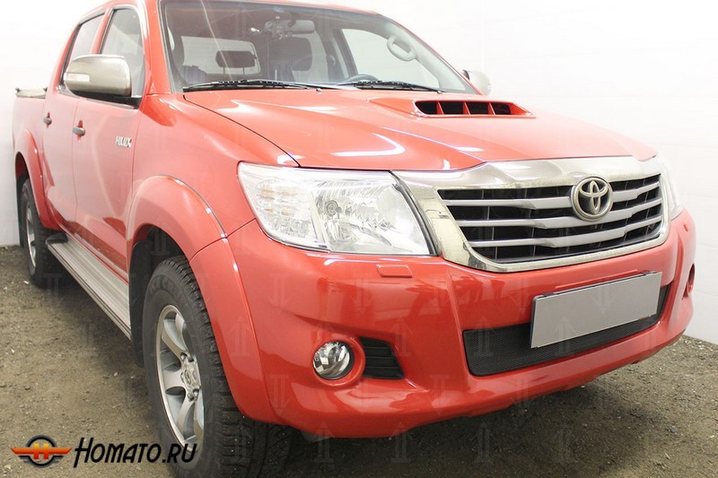 Защита радиатора для Toyota Hilux (2011-2014) рестайл | Стандарт