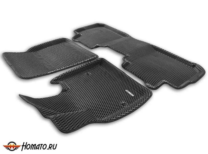 3D EVA коврики AITO M5 | с бортами, Euromat 3D