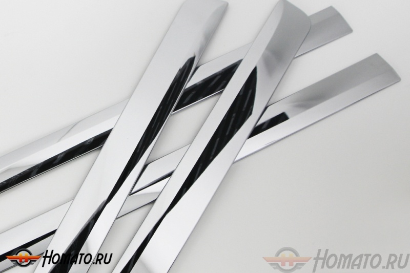 Хром молдинги низа дверей для Honda CR-V 4 2012+/2015+